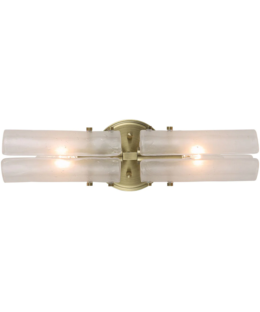 Mistie 2 Light Glass Sconce - Image 8