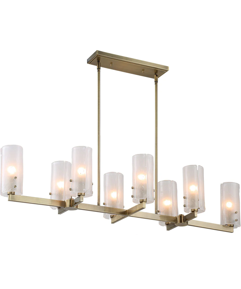 Mistie 8 Light Linear Chandelier - Image 4