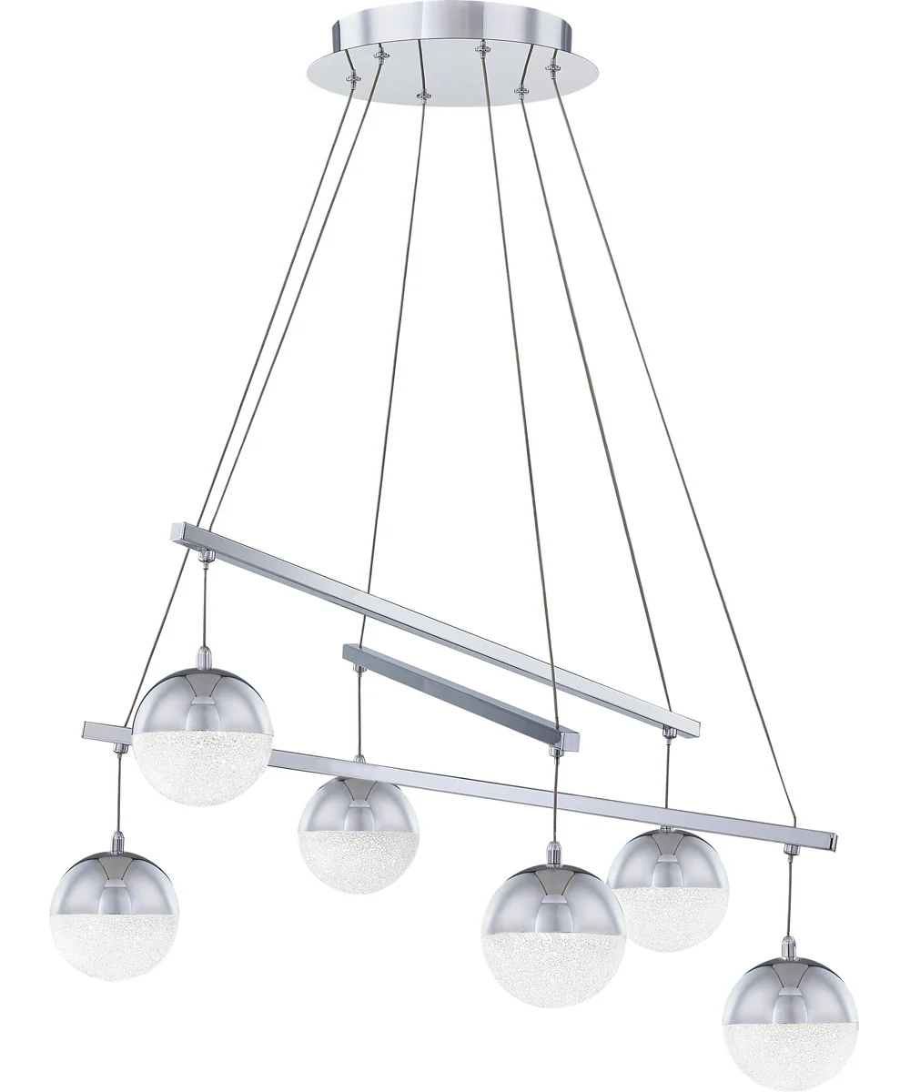 Momentum Chandelier Polished Chrome