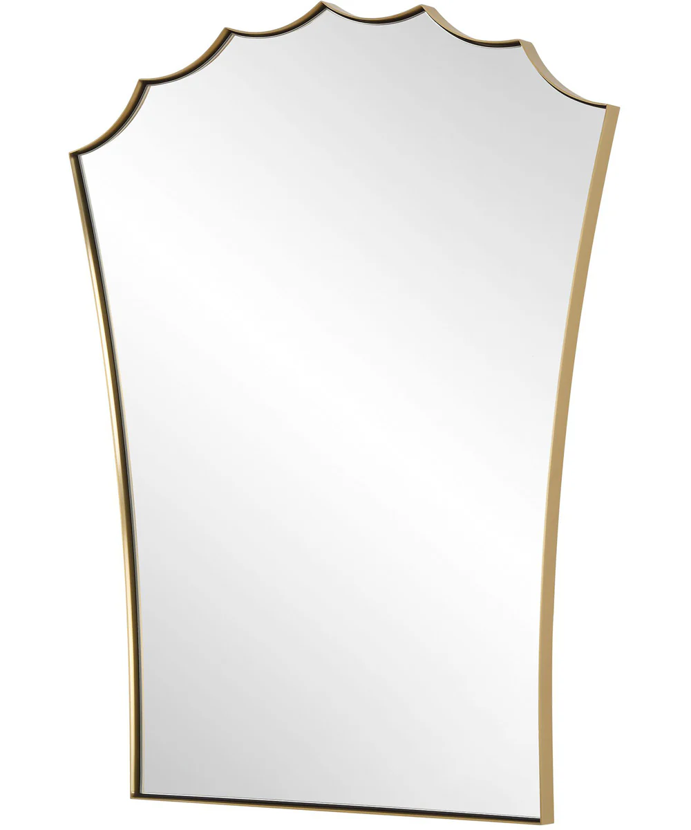 Monarch Scalloped Arched Vanity Mirror - Image 4