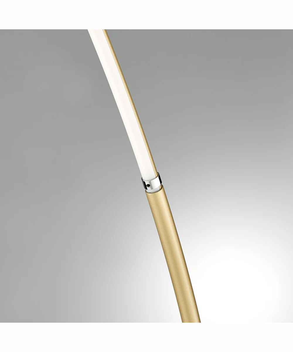 Monita 1-Light Led Arch Lamp Gold - Image 2