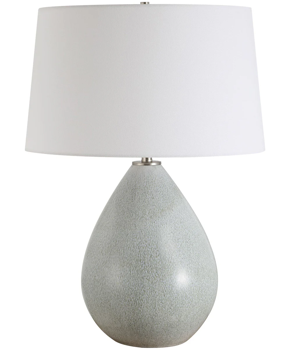 Moray Gray Glaze Table Lamp - Image 4
