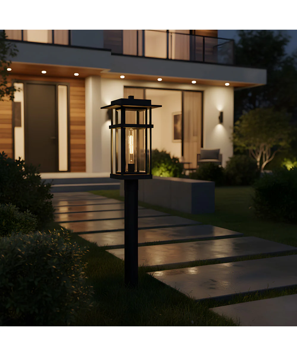 Morgan 1-light Outdoor Pendant Light Earth Black - Image 3