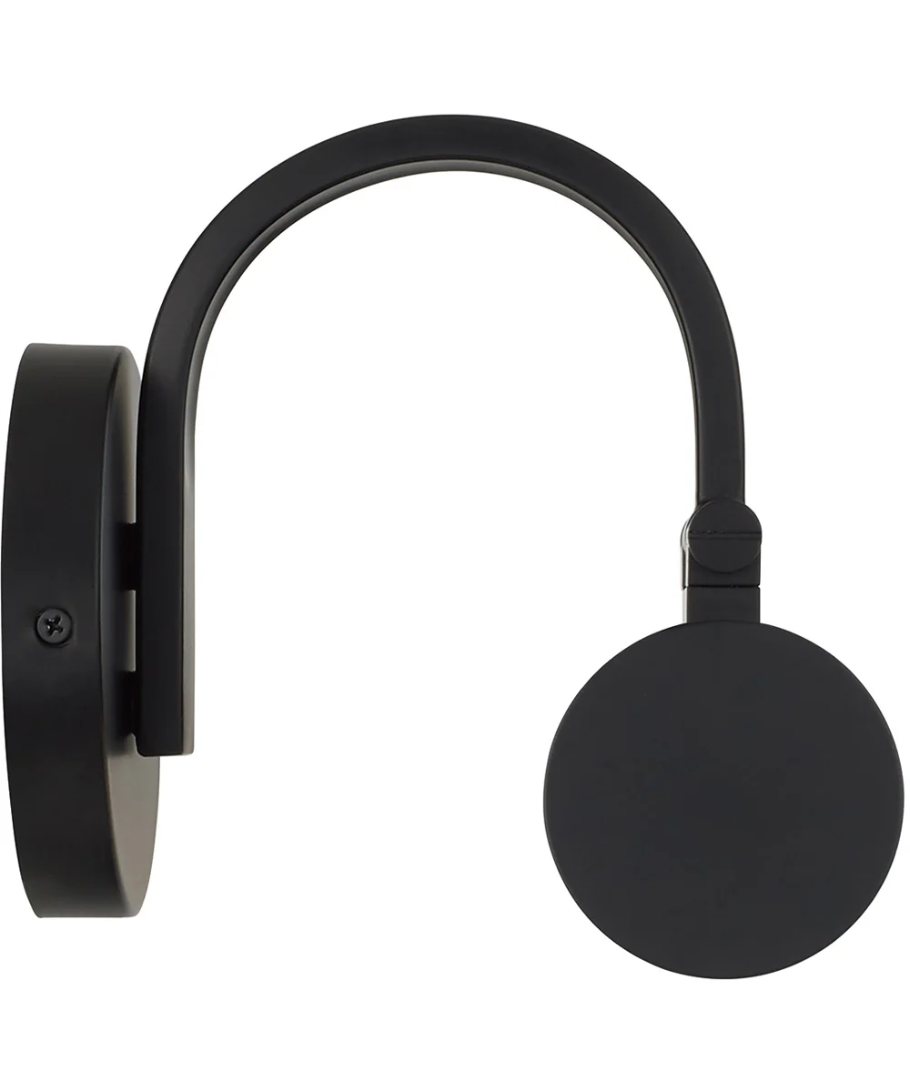 Morgan 1-Light Sconce Matte Black - Image 4