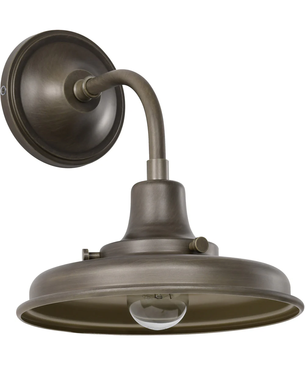 Morris 1-Light Outdoor Burnished Bronze