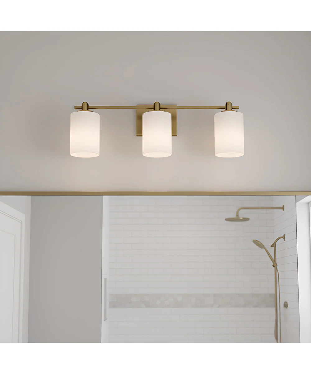 Morris 3-light Bath Light Weathered Brass - Image 2