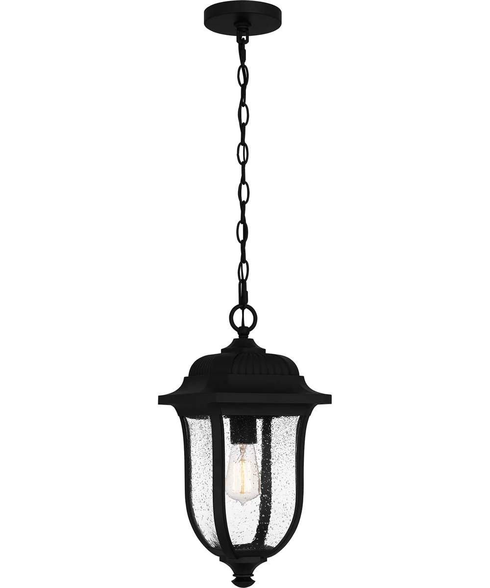 Mulberry Large 1-light Outdoor Pendant Light  Coastal Armour Matte Black - Image 2