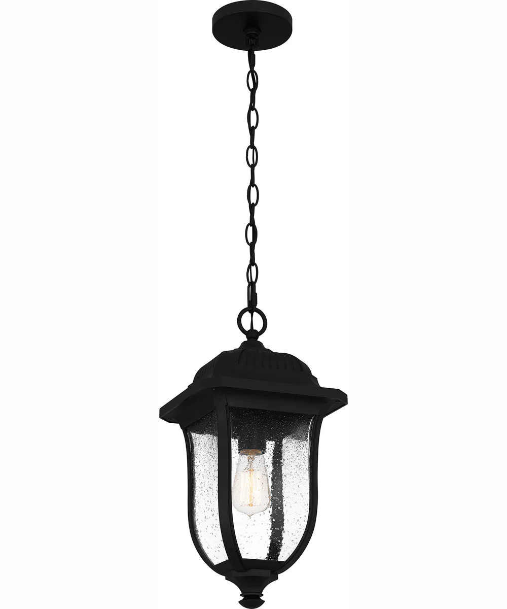 Mulberry Large 1-light Outdoor Pendant Light  Coastal Armour Matte Black - Image 5