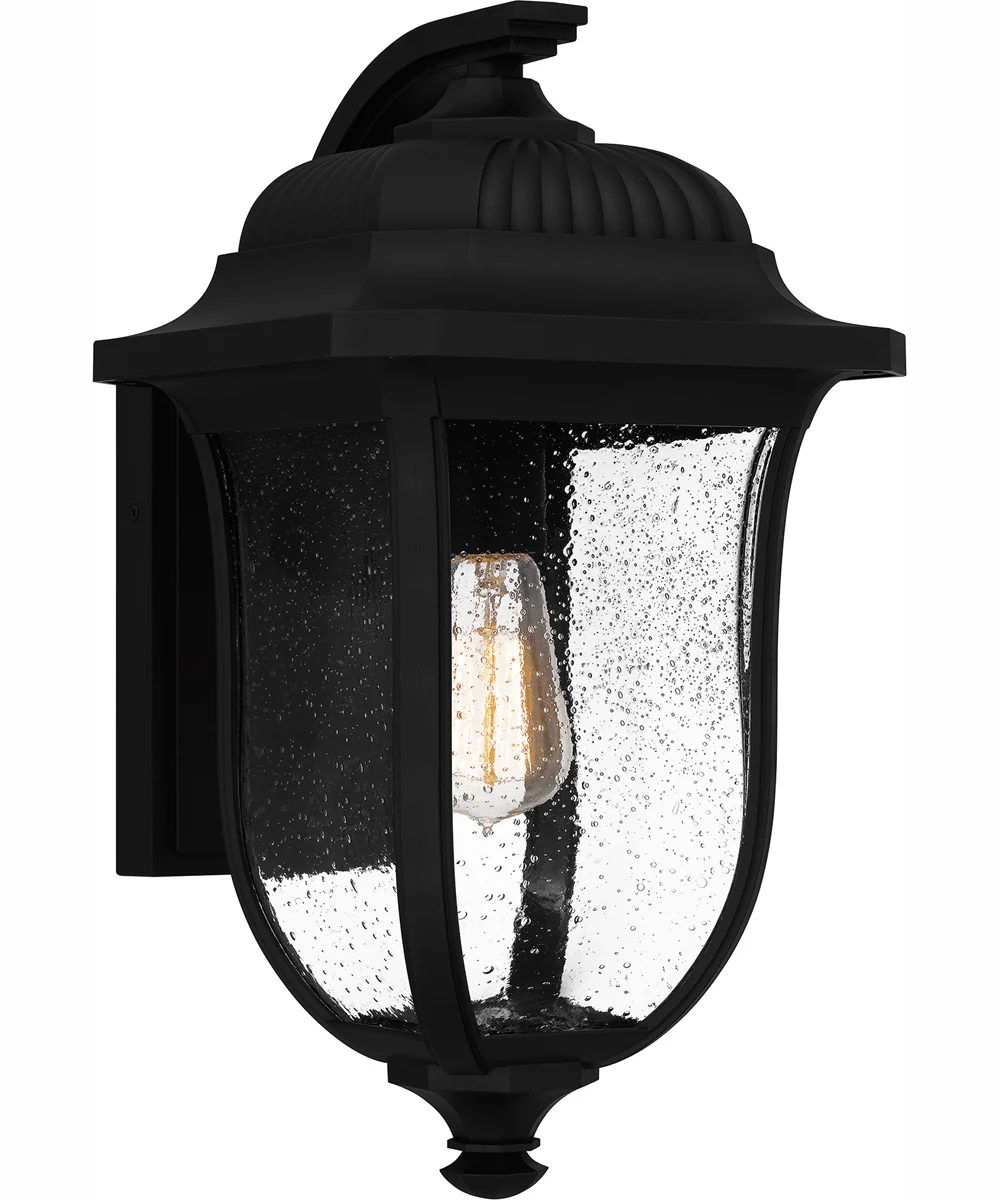 Mulberry Large 1-light Outdoor Wall Light  Coastal Armour Matte Black - Image 2
