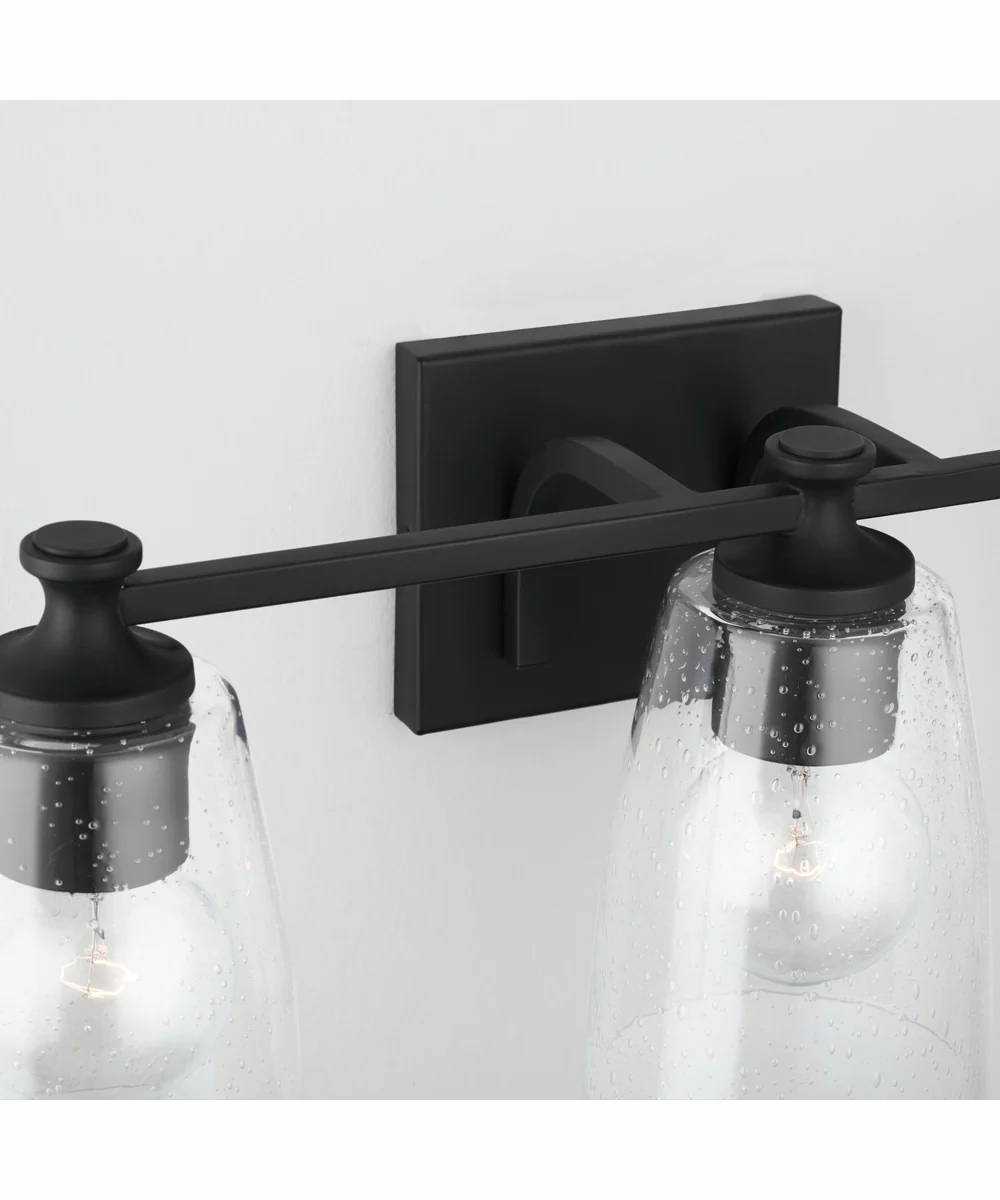 Myles 3-Light Vanity Matte Black - Image 2