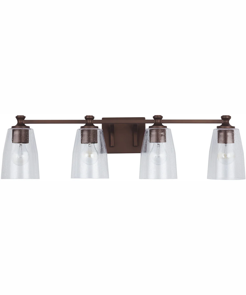 Myles 4-Light Vanity Bronze