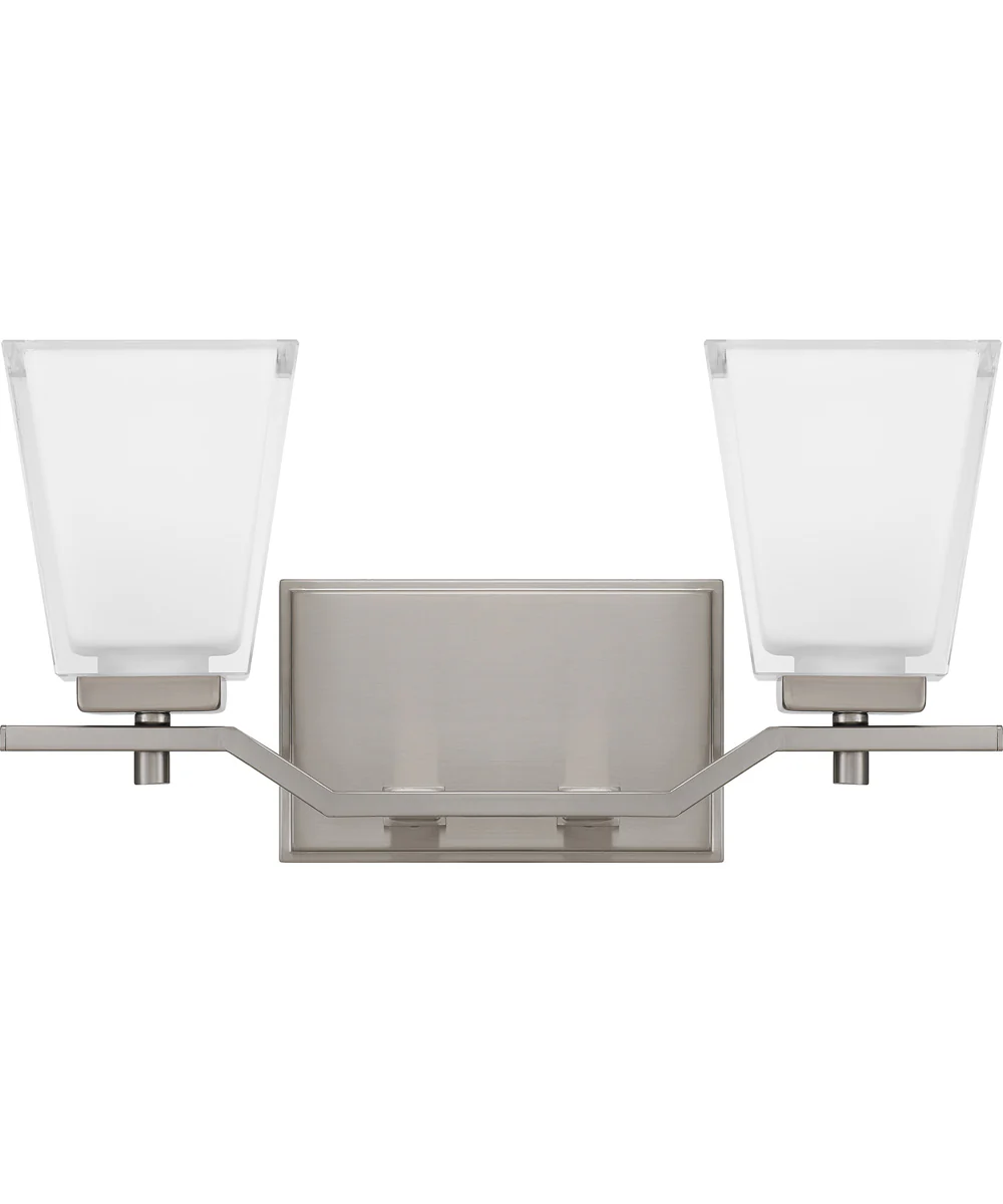 Myra Medium 2-light Bath Light Brushed Nickel - Image 3