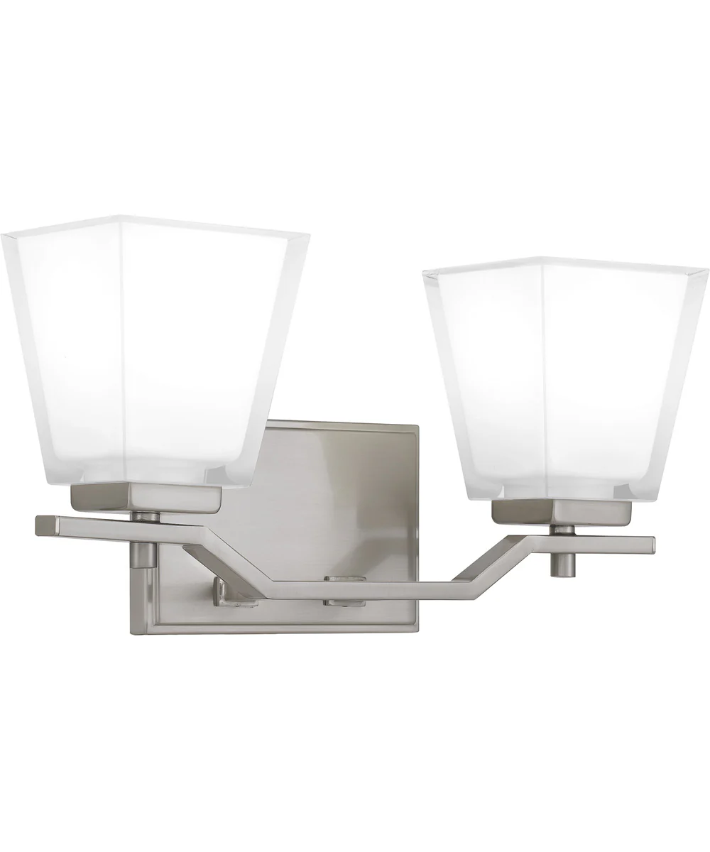 Myra Medium 2-light Bath Light Brushed Nickel - Image 4