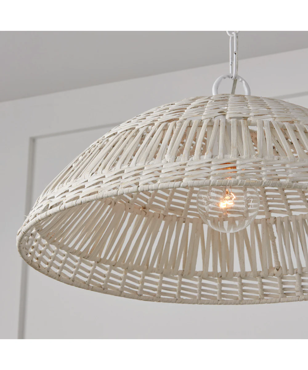 Naomi 1-Light Pendant Chalk White - Image 3