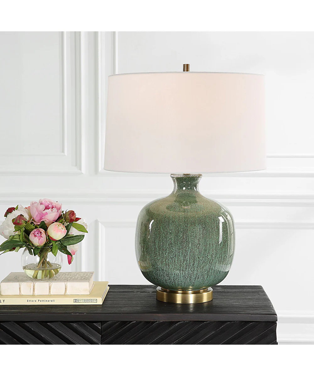 Nataly Aged Green Table Lamp - Image 2