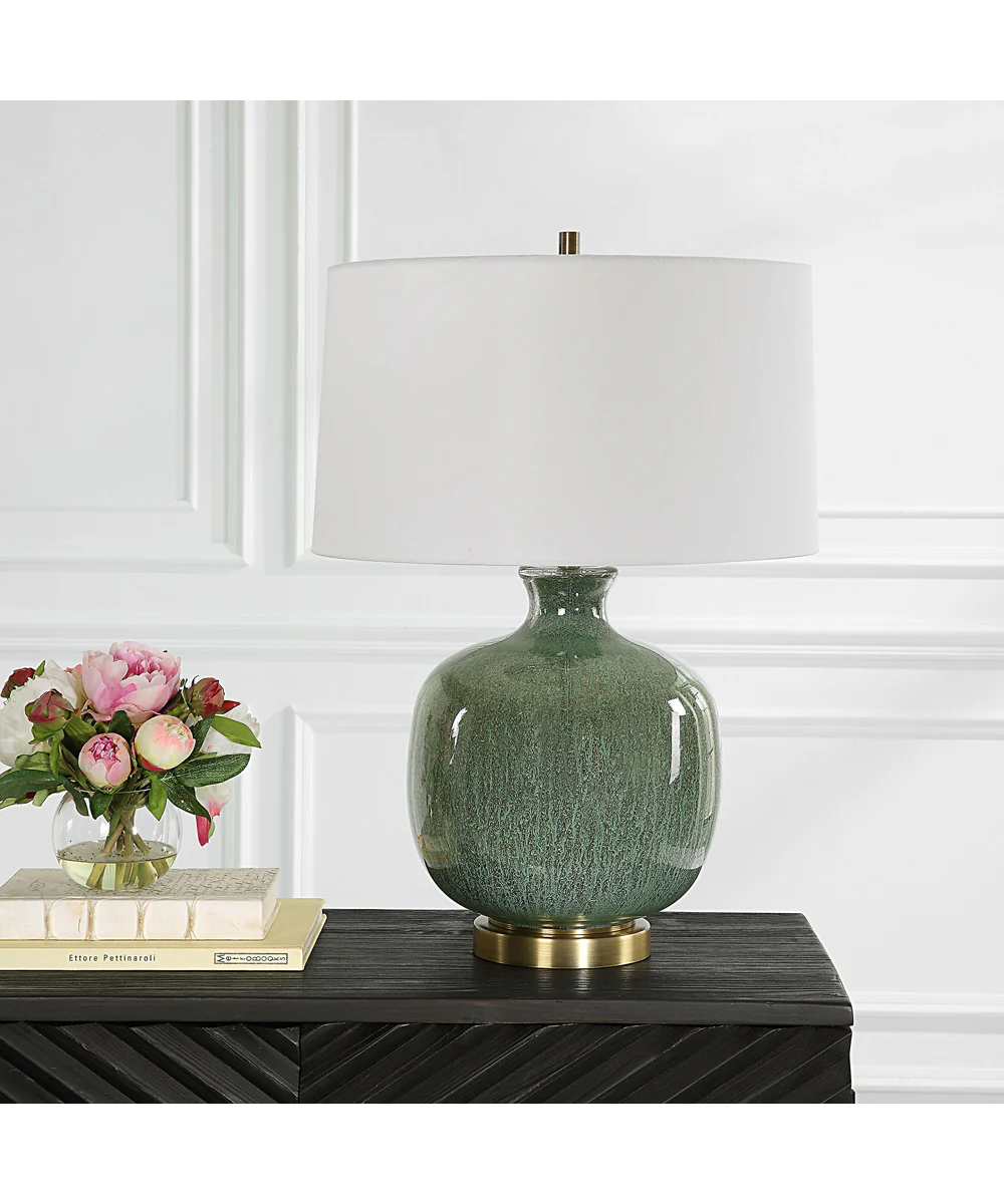 Nataly Aged Green Table Lamp - Image 3