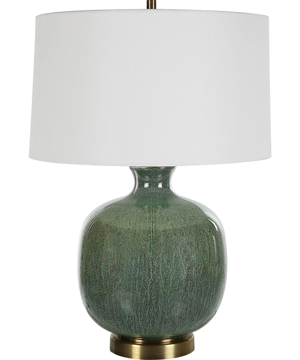 Nataly Aged Green Table Lamp - Image 4