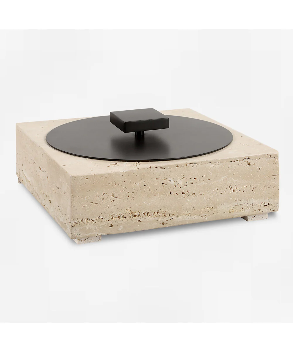 Natural Luxe Travertine Box