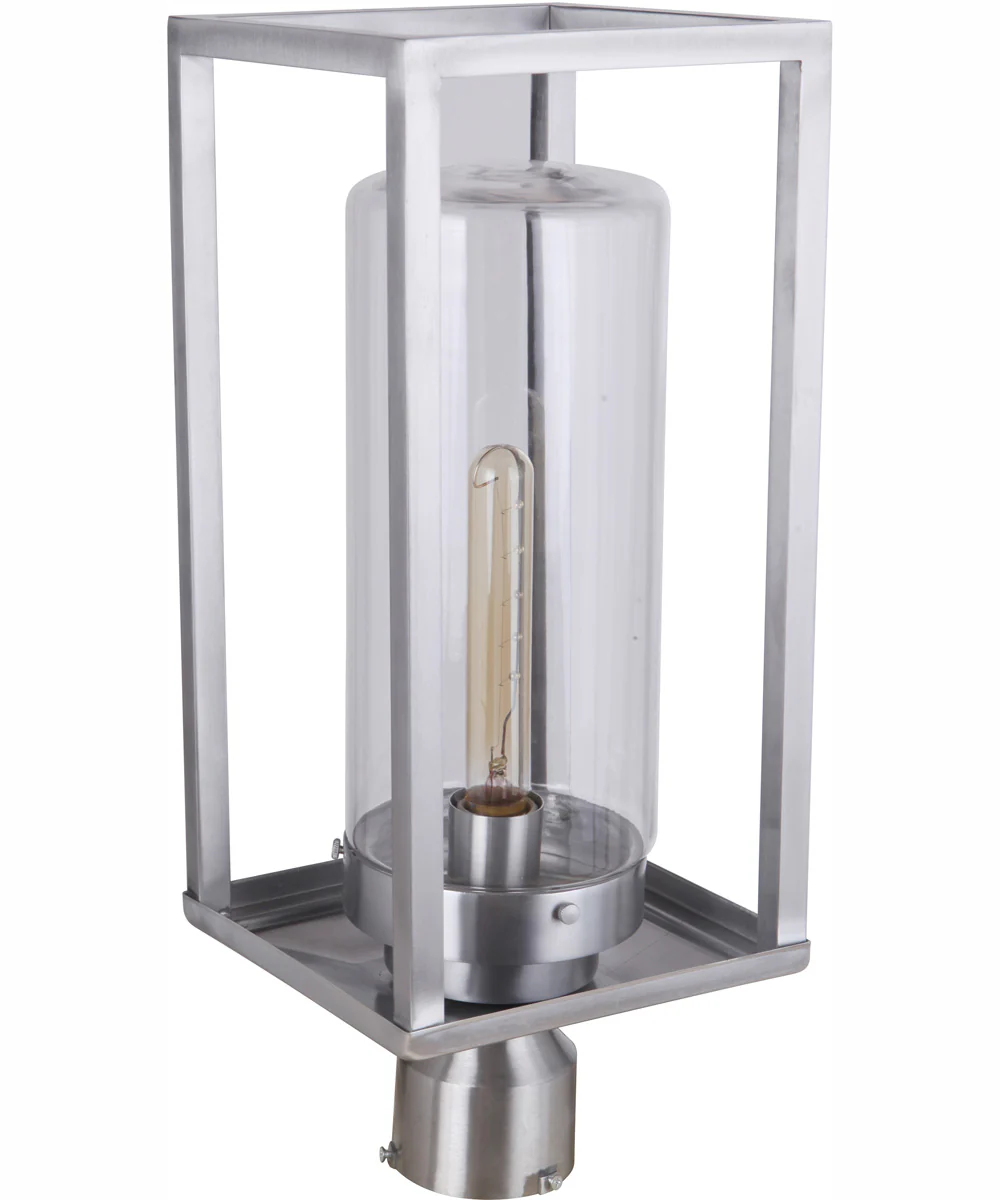 Neo 1-Light Outdoor Post Mount Satin Aluminum - Image 5