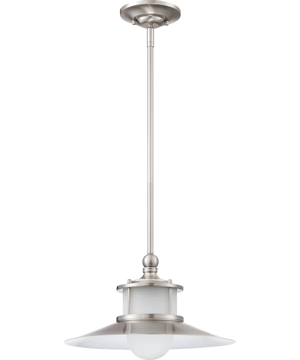 New England 1-light Pendant Brushed Nickel - Image 3