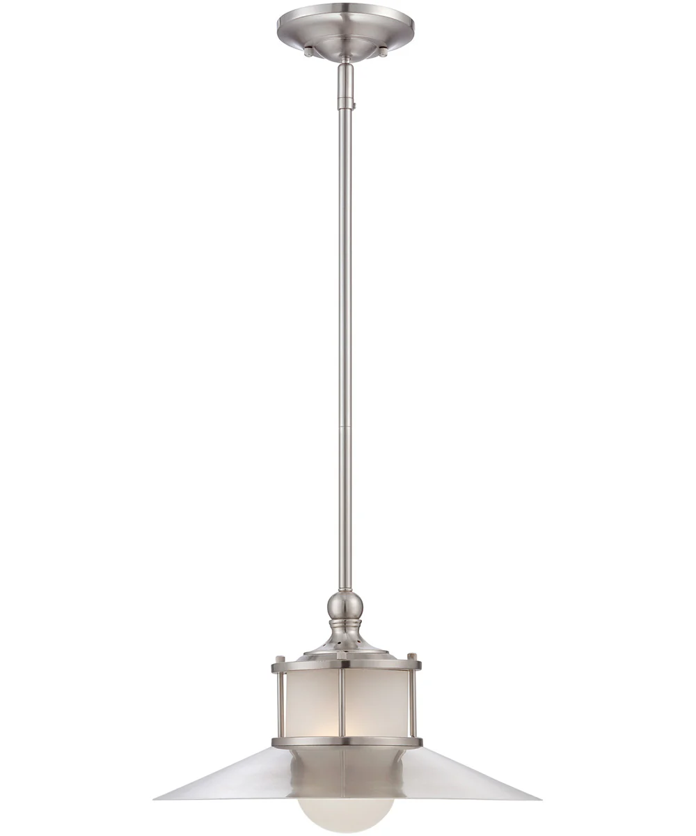 New England 1-light Pendant Brushed Nickel - Image 4