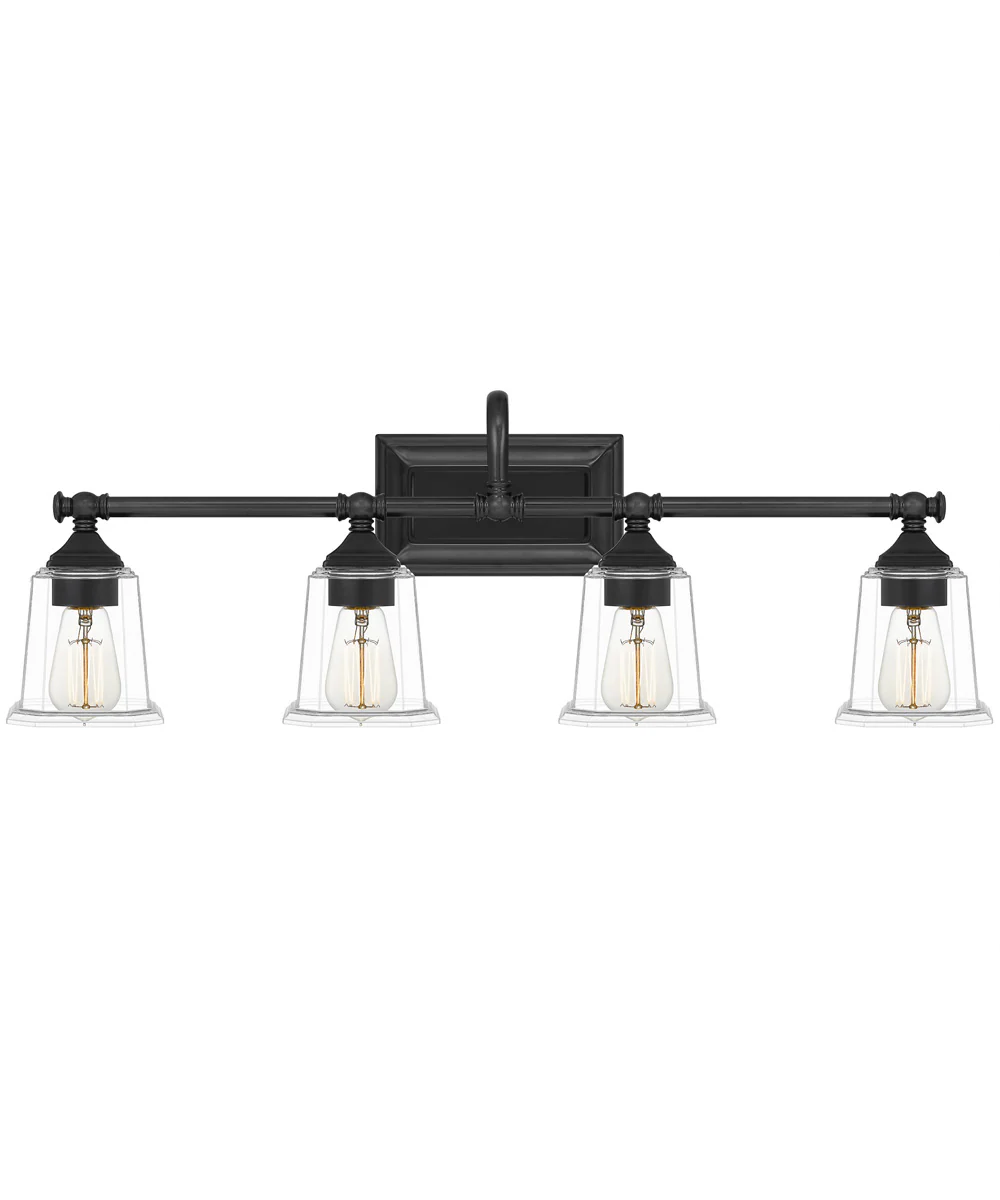 Nicholas Extra Large 4-light Bath Light Earth Black