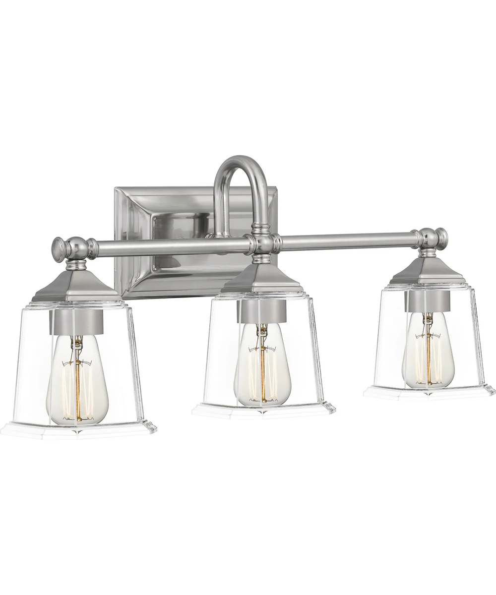 Nicholas Large 3-light Bath Light Brushed Nickel - Image 4