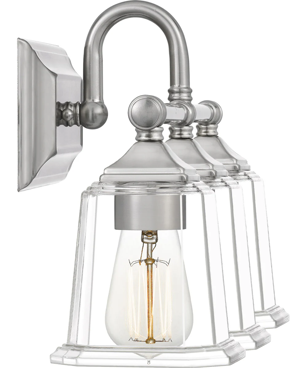 Nicholas Large 3-light Bath Light Brushed Nickel - Image 5