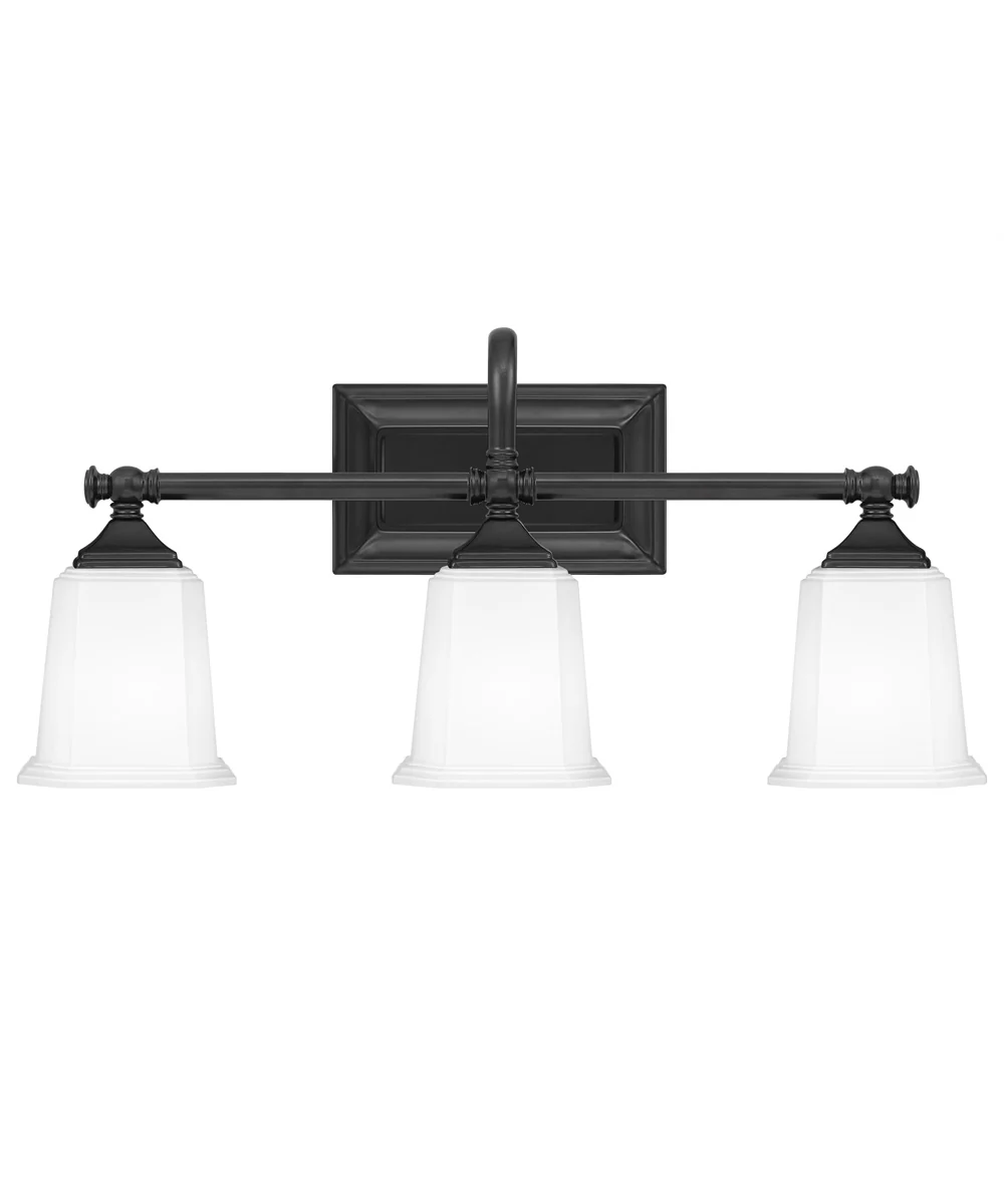 Nicholas Large 3-light Bath Light Earth Black - Image 2