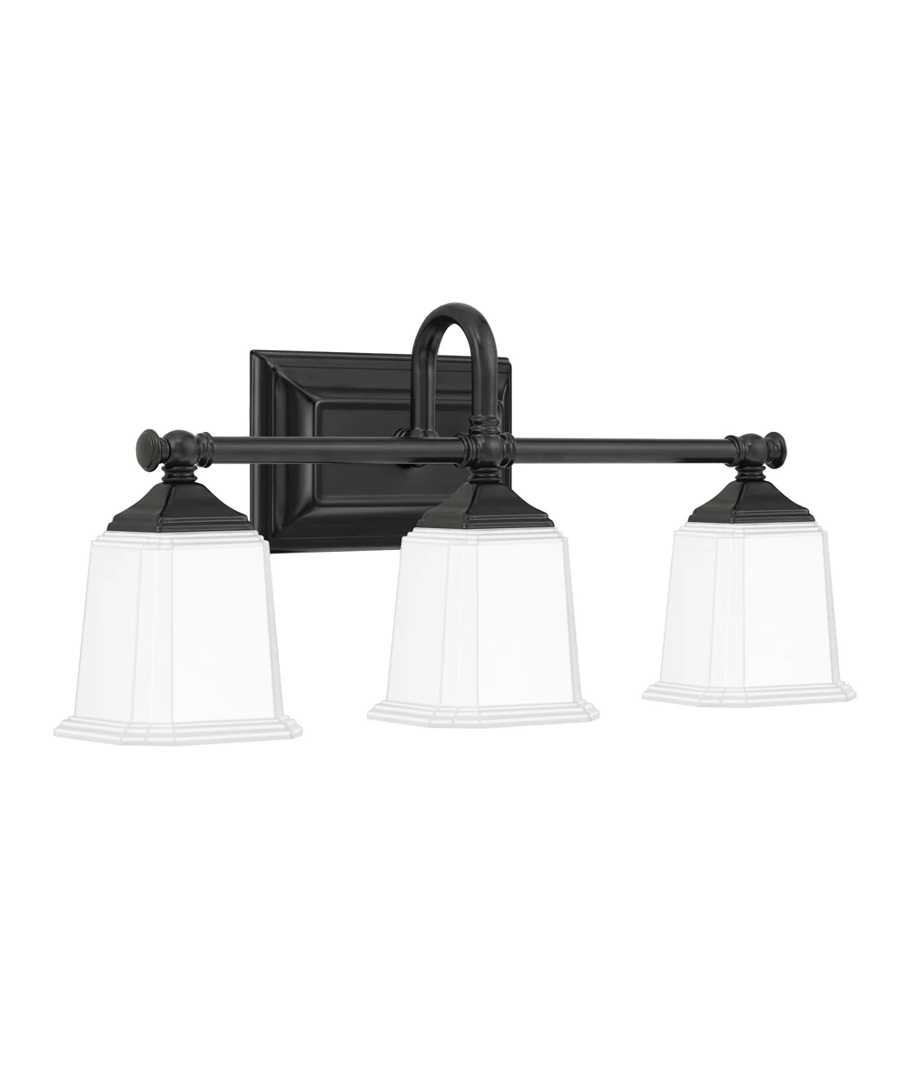 Nicholas Large 3-light Bath Light Earth Black - Image 4