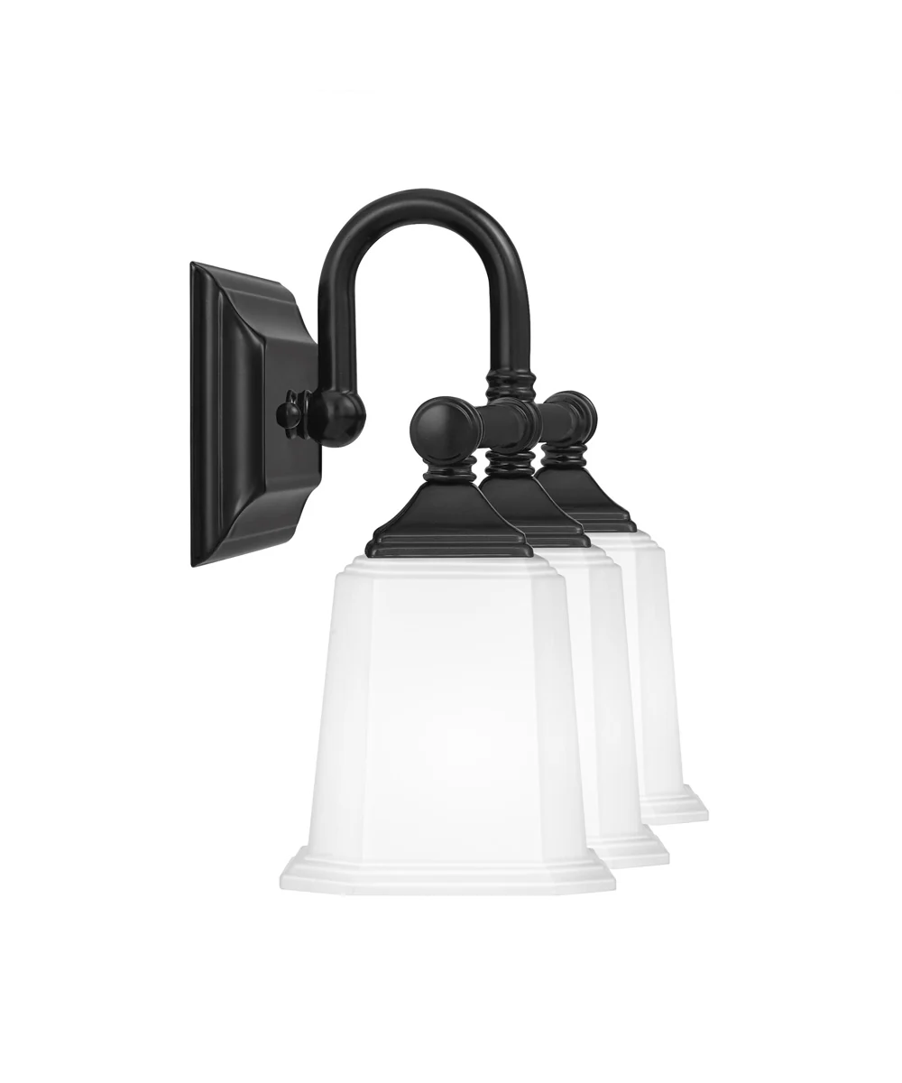 Nicholas Large 3-light Bath Light Earth Black - Image 5