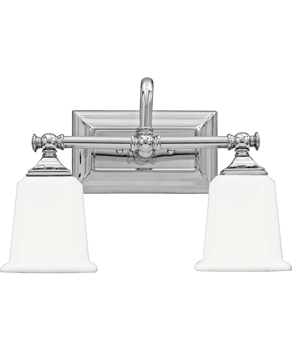 Nicholas Medium 2-light Bath Light Polished Chrome - Image 2