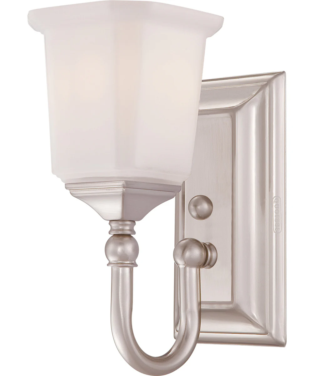 Nicholas Small 1-light Wall Sconce Brushed Nickel