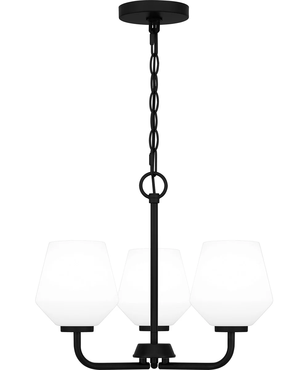 Nielson Large 3-light Pendant Matte Black