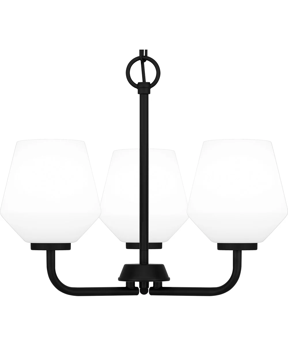 Nielson Large 3-light Pendant Matte Black - Image 5
