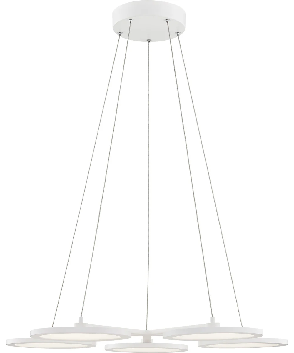 Nitro  Chandelier White Lustre