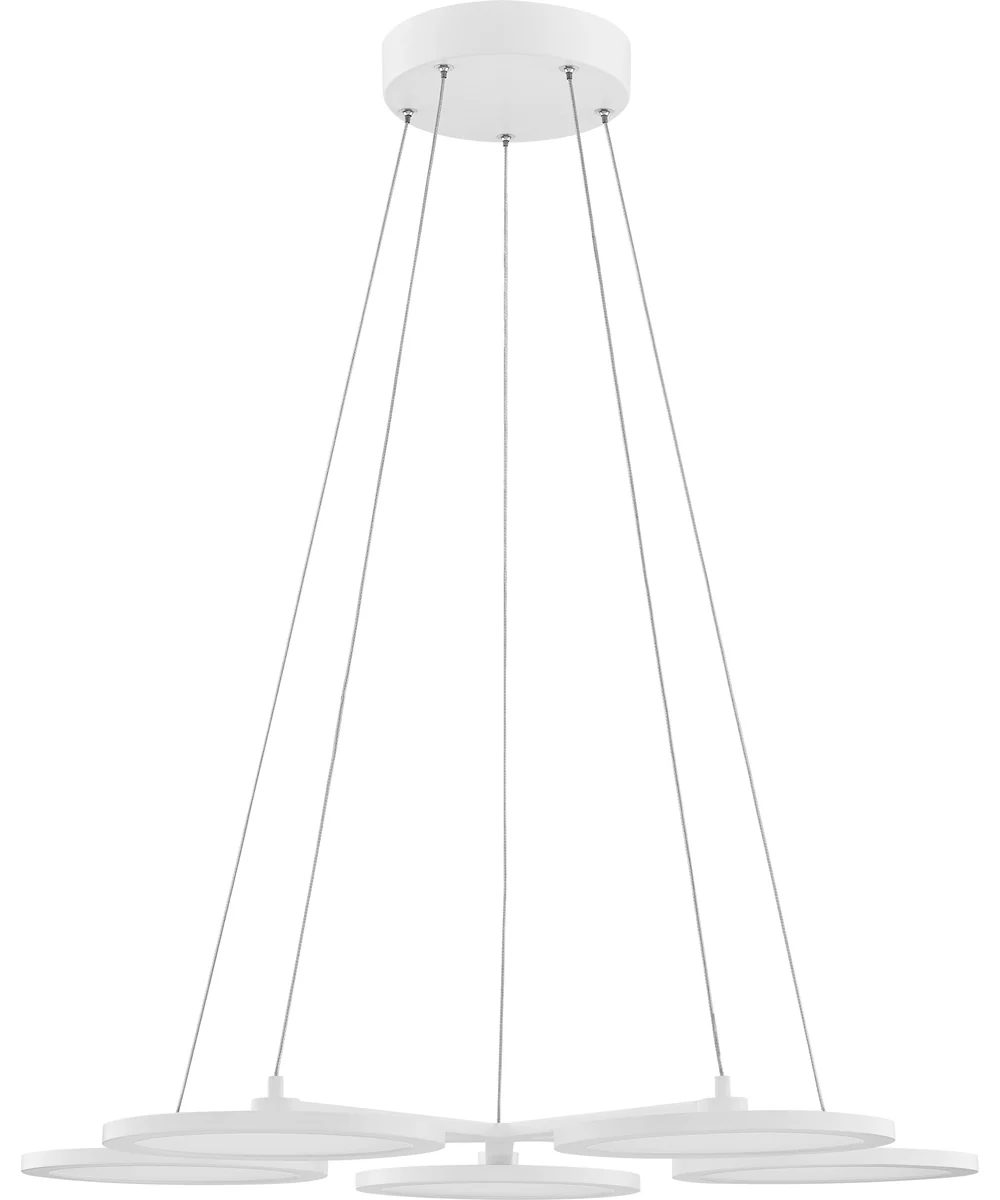 Nitro  Chandelier White Lustre - Image 3