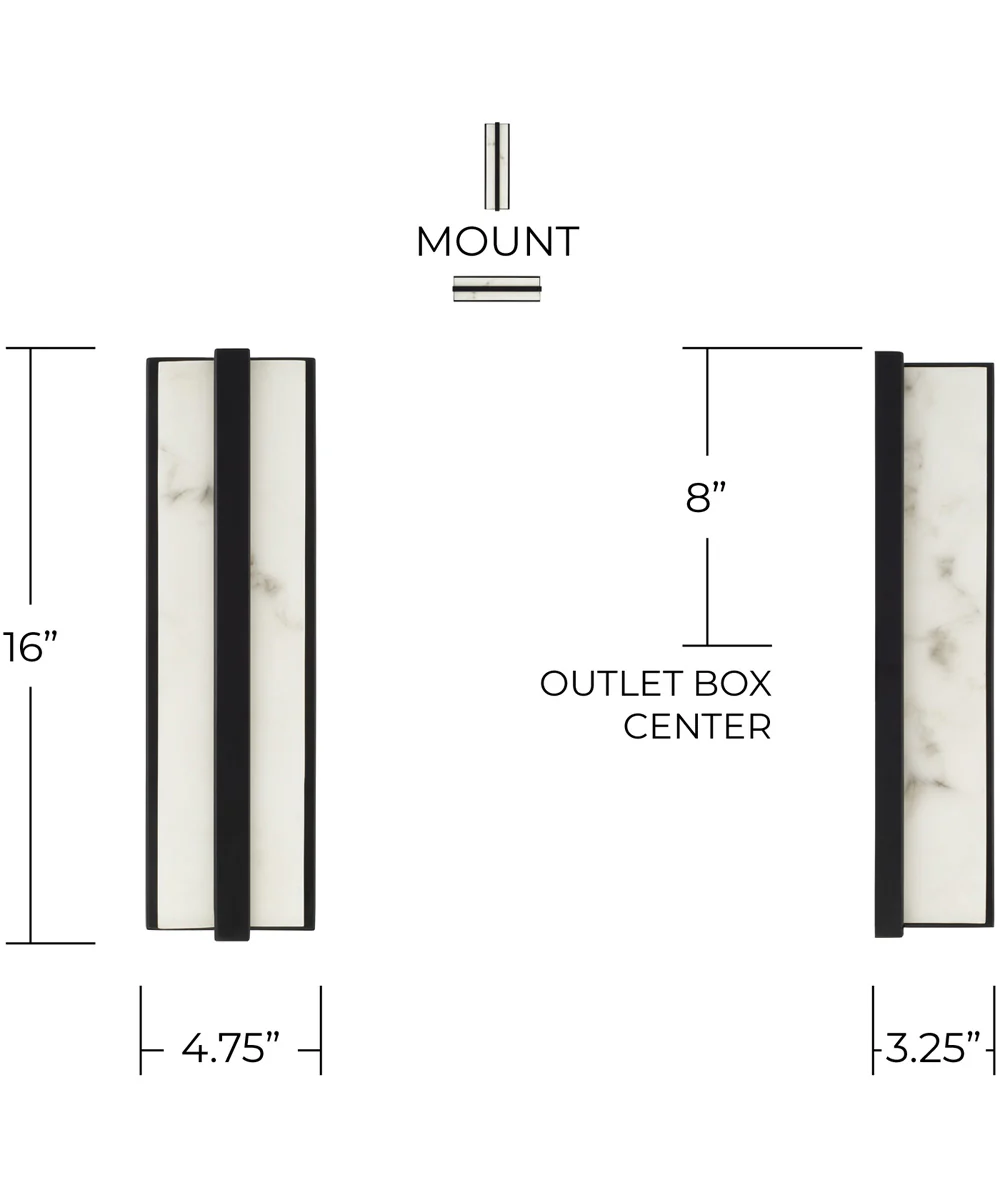 Noah 1-Light Sconce Matte Black - Image 7