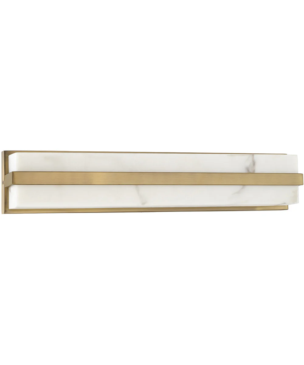 Noah 1-Light Vanity Aged Brass