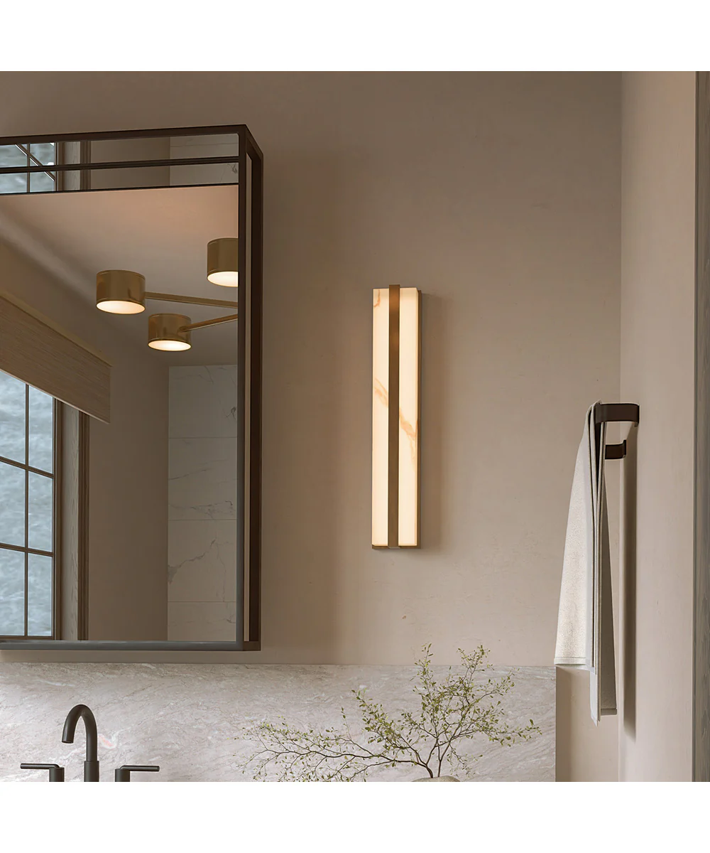 Noah 1-Light Vanity Aged Brass - Image 3