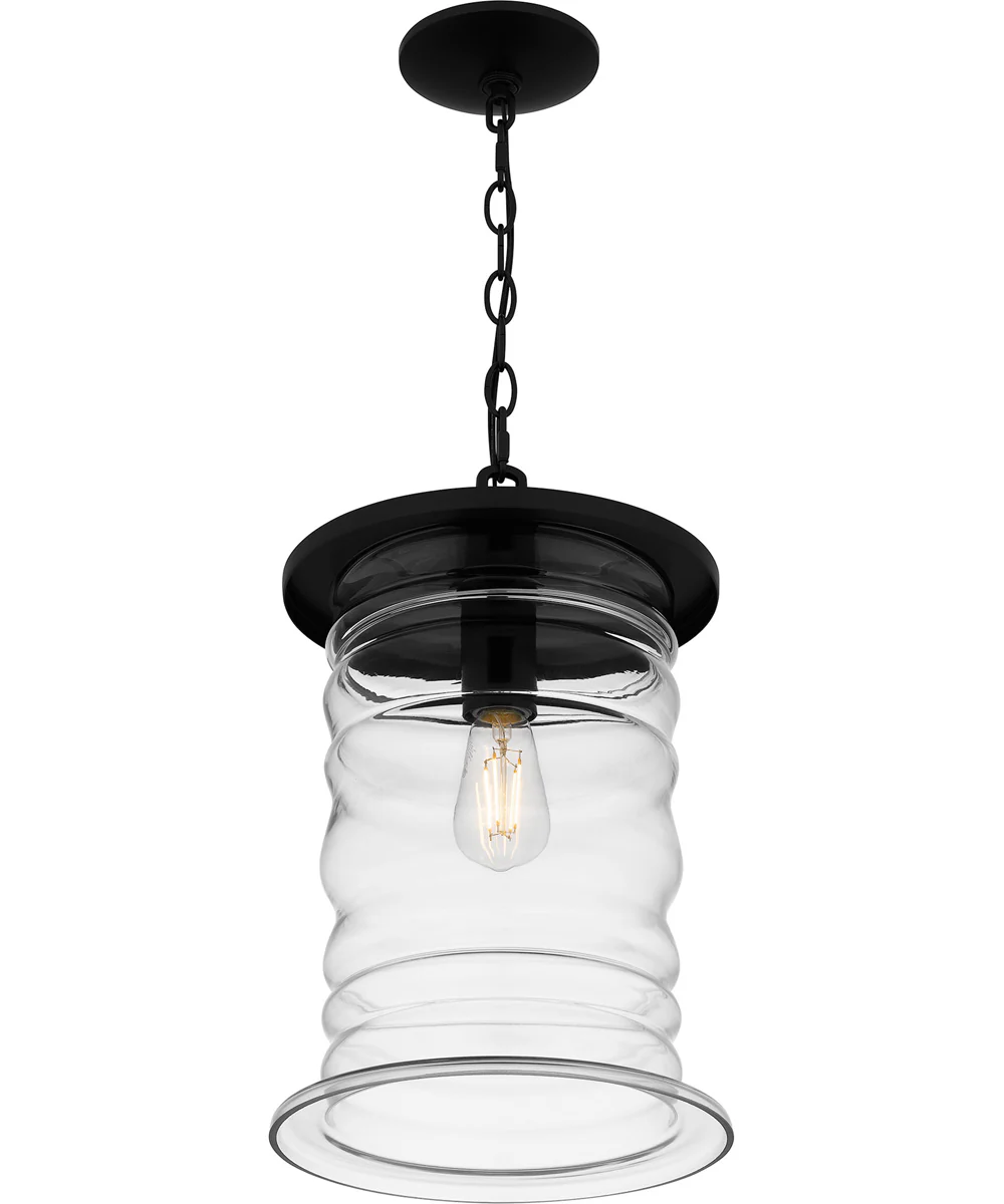 Noland Large 1-light Outdoor Pendant Light  Coastal Armour Aluminum Matte Black - Image 4