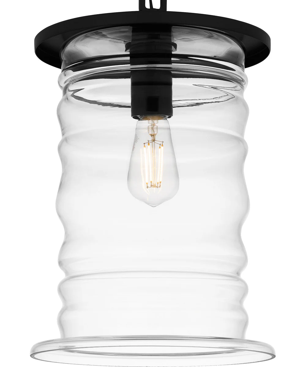 Noland Large 1-light Outdoor Pendant Light  Coastal Armour Aluminum Matte Black - Image 5