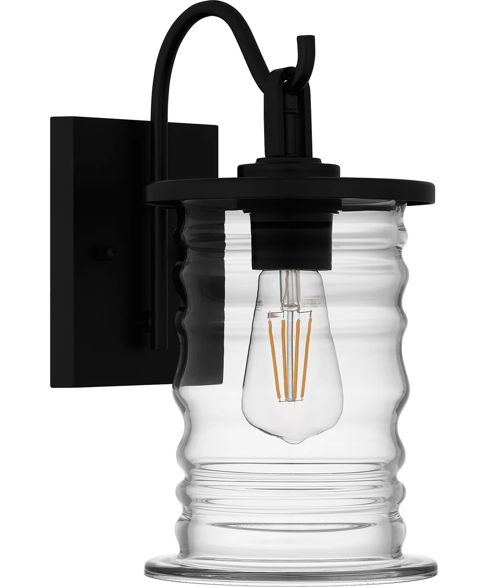 Noland Small 1-light Outdoor Wall Light  Coastal Armour Aluminum Matte Black - Image 2