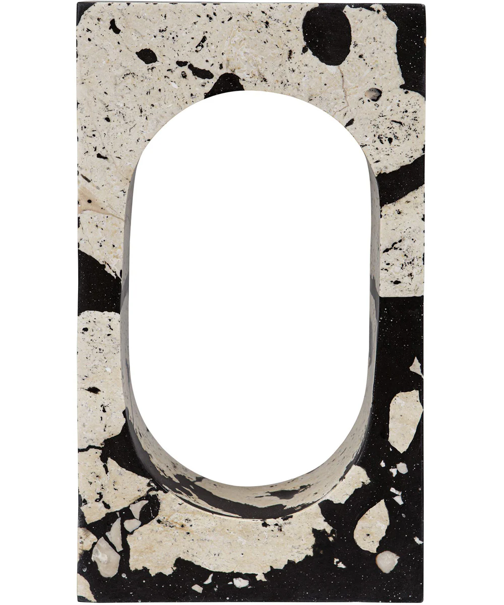 Nouveau White Coral Stone Sculpture