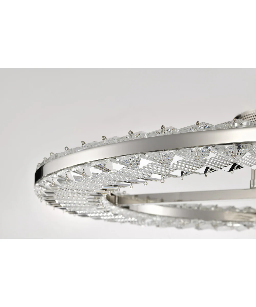 Nova  Close-to-Ceiling Polished Nickel - Image 9