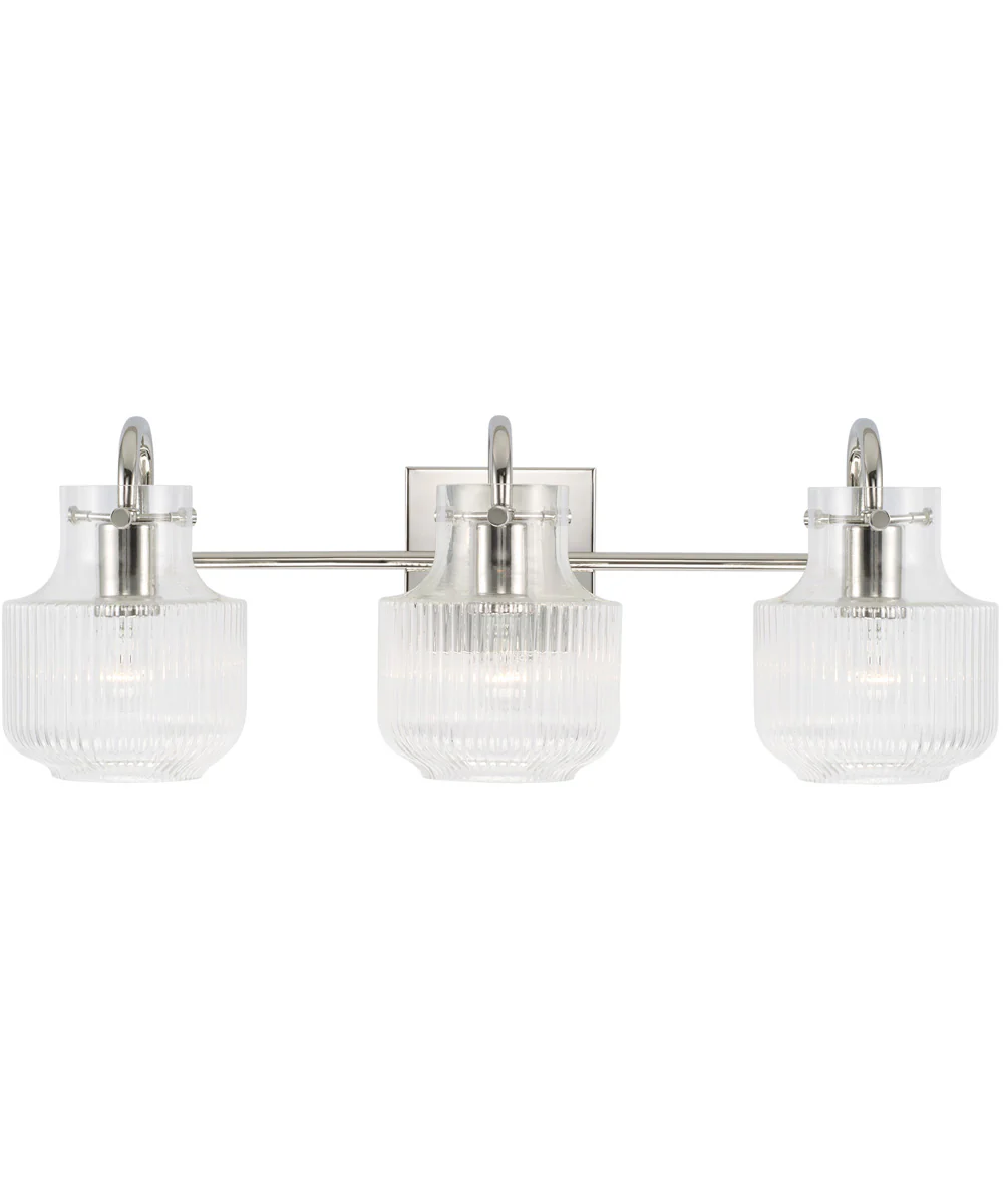 Nyla 3-Light Vanity Polished Nickel - Image 4