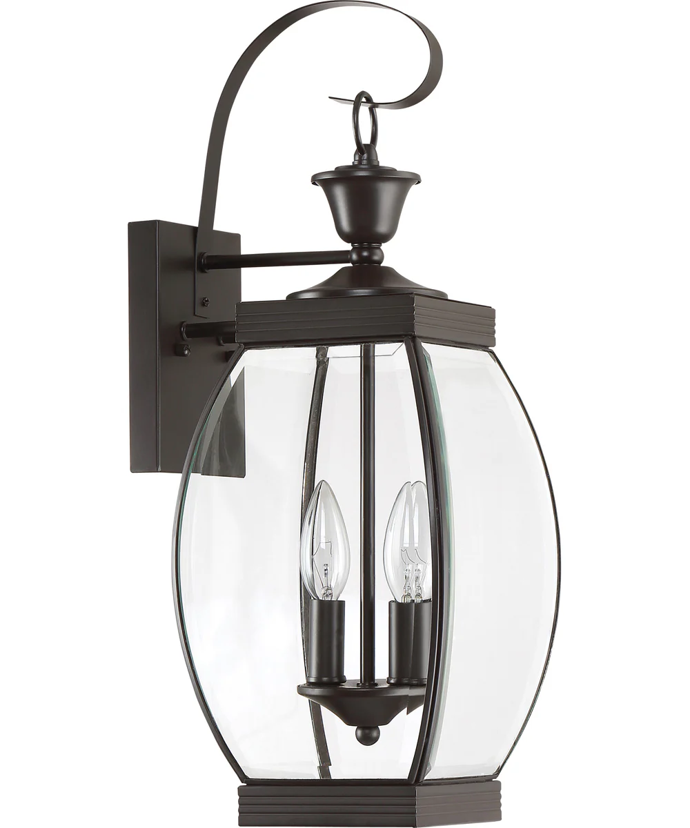 Oasis Medium 2-light Outdoor Wall Light Medici Bronze - Image 3