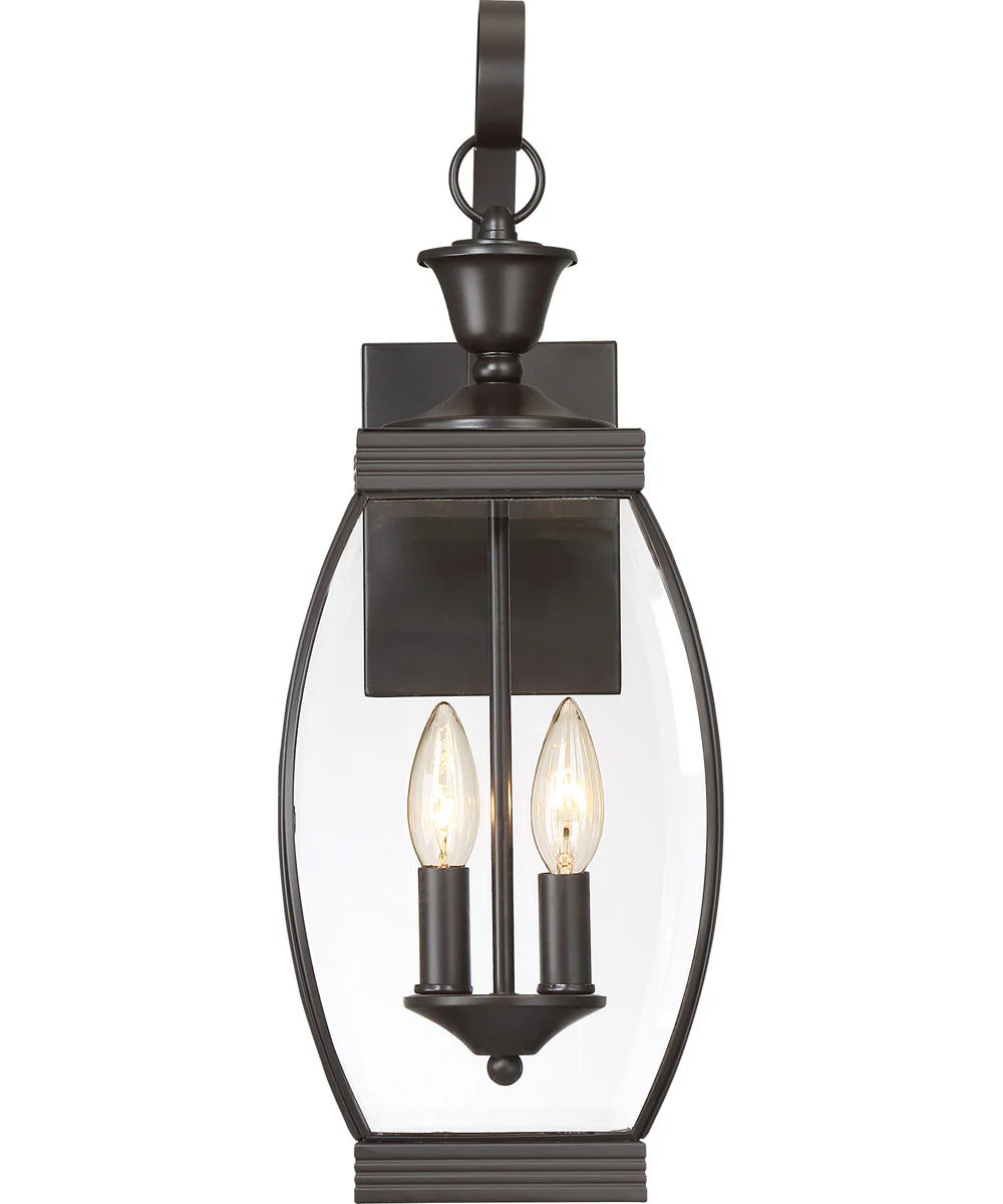 Oasis Medium 2-light Outdoor Wall Light Medici Bronze - Image 4