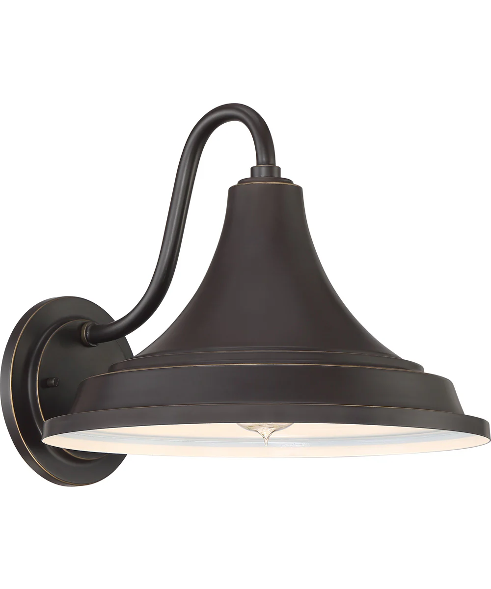 Oceanfront Large 1-light Outdoor Wall Light Palladian Bronze - Image 2