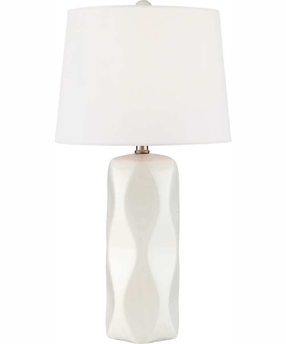 Odelia 2-Light 2 Pack-Table Lamp White Ceramichrome/ White Linen - Image 4